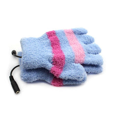 Fingerless USB Powered Heated Gloves