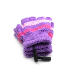Fingerless USB Powered Heated Gloves