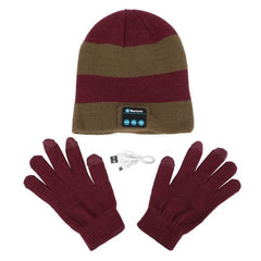 Winter Soft Warm Wireless Bluetooth Set