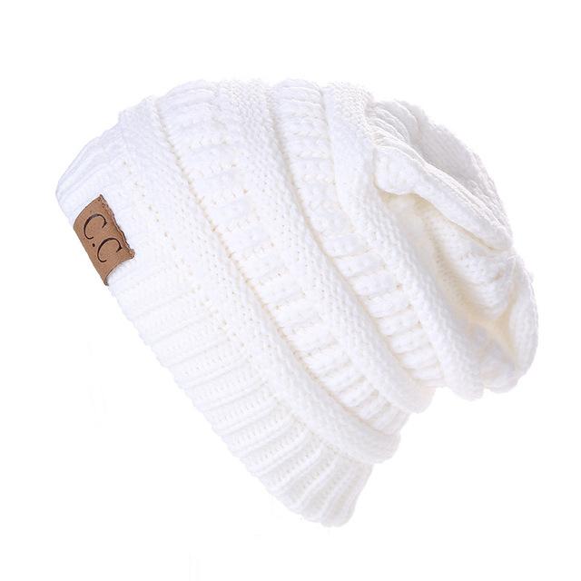 Solid Ear Protection Women's  Beanies